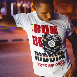 Reggae T-Shirt 80s Jamaican Dubplate Dancehall Selector Oldschool Rudebwoy DJ turntable dub music rhythm Men Cotton Tee