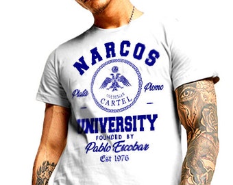 New kingpin T-Shirt Mexico Sinaloa Cocaine King Sicario weed cotton tee