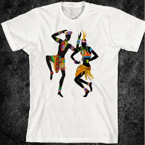 Black History Month T-Shirt Afrikanische Karte Kemetic Panafrikanismus Nubian Garvey Melanin Baumwoll-T-Shirt