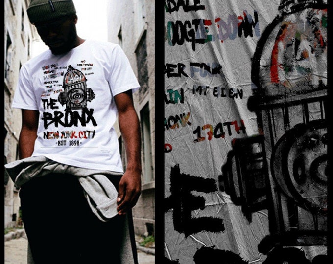 The Bronx t-shirt New York City South Bronx USA NYC graffiti Tee