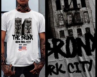The Bronx t-shirt New York City South Bronx USA NYC Tee