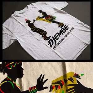 Black History Month T-Shirt Afrikanische Karte Kemetic Panafrikanismus Nubian Garvey Melanin Baumwoll-T-Shirt
