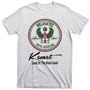 Black History Month T-Shirt Afrikanische Karte Kemetic Marcus Garvey Black Panther Huey P Newton Malcolm X Angela Davis Afrika Melanin Baumwoll-T-Shirt