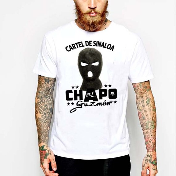 New kingpin T-Shirt Mexico Sinaloa Cocaine King Sicario weed cotton tee