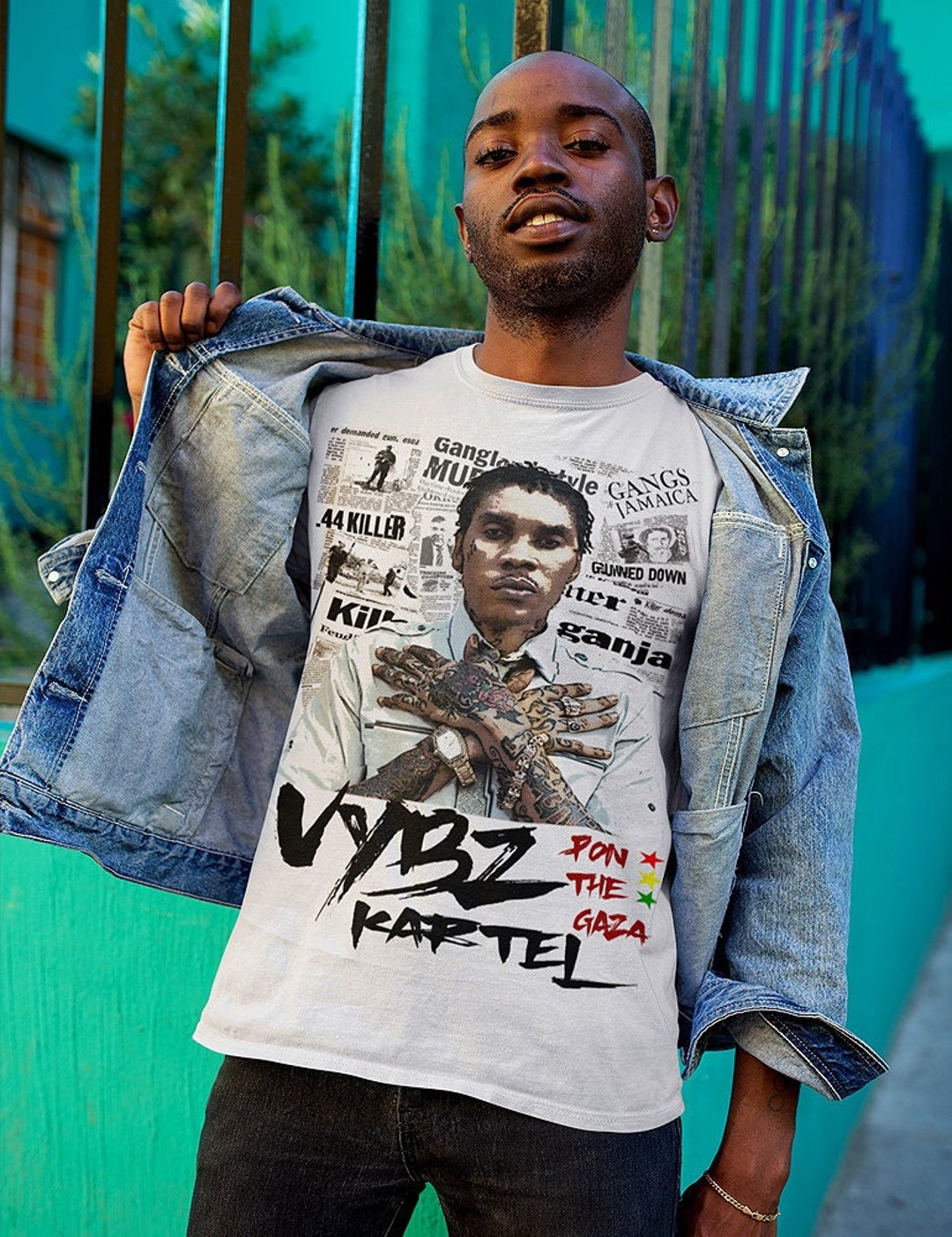 Reggae T-shirt Jamaican Dancehall Reggae Legend Jamaica Yardman