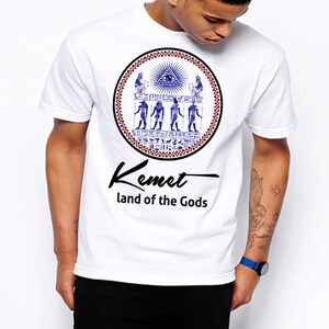 Black History Month T-Shirt Afrikanische Karte Kemetic Marcus Garvey Black Panther Huey P Newton Malcolm X Angela Davis Afrika Melanin Baumwoll-T-Shirt