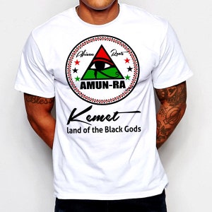 Black History Month T-Shirt Afrikanische Karte Kemetic Marcus Garvey Black Panther Huey P Newton Malcolm X Angela Davis Afrika Melanin Baumwoll-T-Shirt
