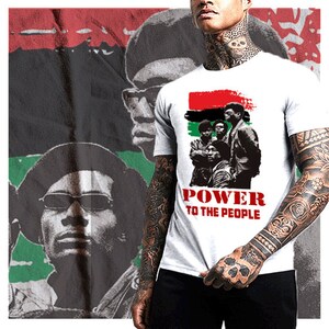 Black History Month African Power Kemetic Marcus Garvey Black Panther Huey P Newton Malcolm X Angela Davis Kemet Africa Melanin