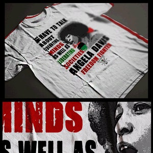 Black History Month T-Shirt Afrikanische Karte Kemetic Marcus Garvey Black Panther Huey P Newton Malcolm X Angela Davis Kemet Afrika Melanin