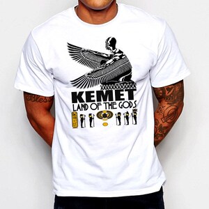 Kemetic T-Shirt Black History Month Afrikanische Karte Marcus Garvey Black Panther Huey P Newton Malcolm X Angela Davis Afrika Melanin Baumwoll-T-Shirt
