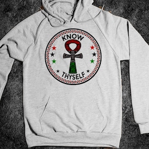 Schwarzer Geschichte Monat afrikanischen Karte Kemetische Marcus Garvey Black Panther Huey P Newton Malcolm X Angela Davis Afrika Melanin Kapuzenpullover
