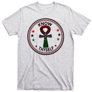 Black History Month T-Shirt Afrikanische Karte Kemetic Marcus Garvey Black Panther Huey P Newton Malcolm X Angela Davis Afrika Melanin Baumwoll-T-Shirt