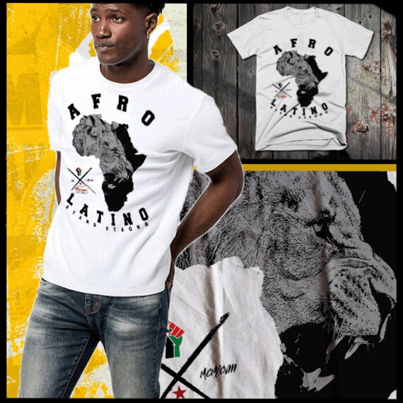 T shirt afro 2025 homme
