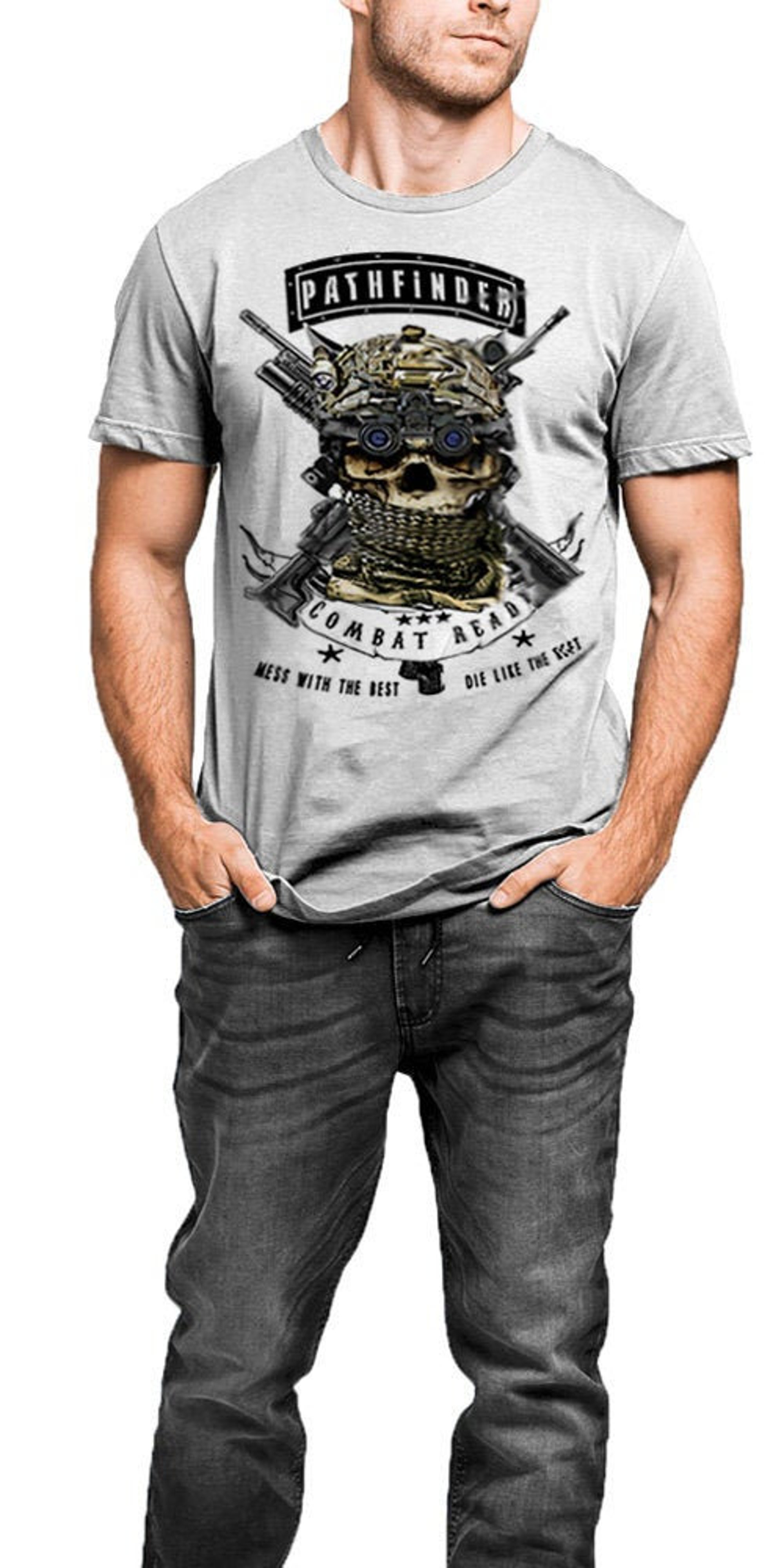 Discover Military Tactical Recon Pathfinder T-Shirt