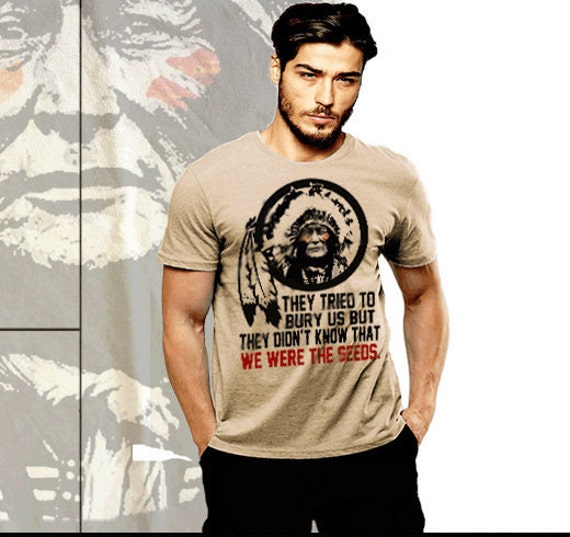 Native American Indian T-shirt Warrior 