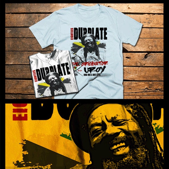 Jah Rastafari Haile Selassie I Roots Reggae Ganja T-shirt 80s Rub  