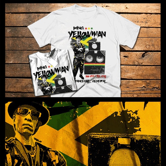 Reggae T-shirt Roots Rock Jah Rastafari By Warface Apparel Inc 