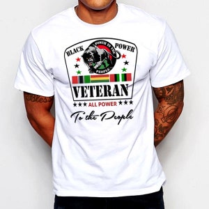 Unentschuldigt Black Huey P Newton Black Panther T-Shirt Melanin Pride Black History Month Tee