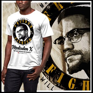 Black History Month T-Shirt African Consciousness Kemetic Marcus Garvey Wissen Black Pride Huey P Newton Angela Davis Afrika Melanin Tee