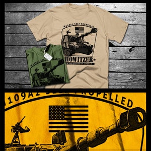 Field Artillery Howitzer Cannoneer King of Battle T-Shirt