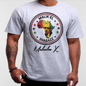 Black History Month T-shirt Afrikaanse kaart Kemetic Marcus Garvey Black Panther Huey P Newton Malcolm X Angela Davis Africa Melanin Cotton Tee