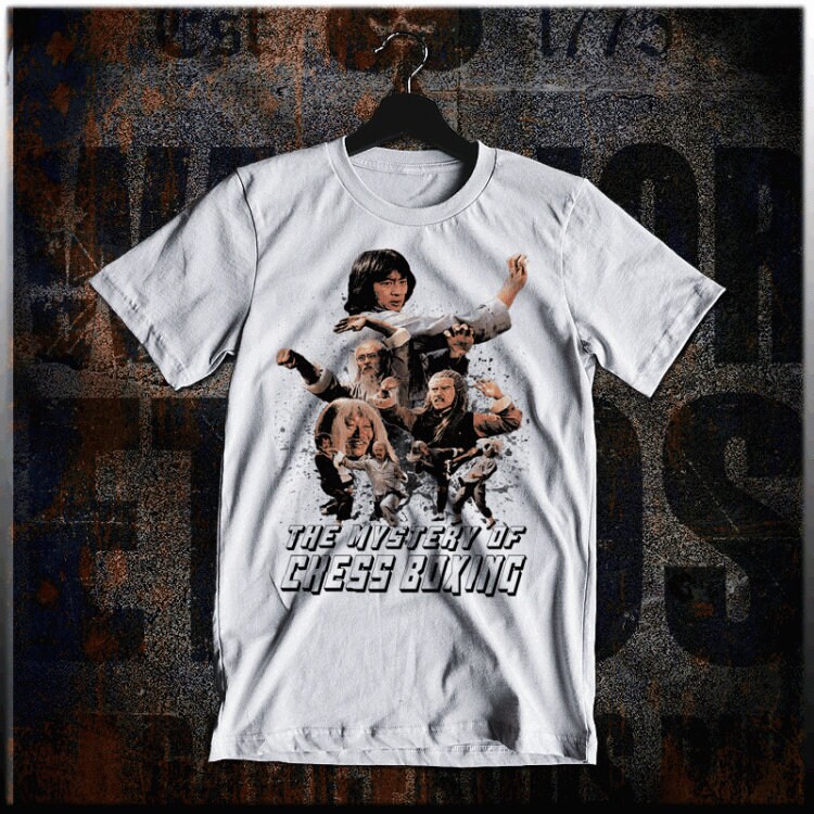 Five Deadly Venoms Shaolin Squad T-Shirt – Retro Cult Classic, Black Cotton, Men’s S-3XL