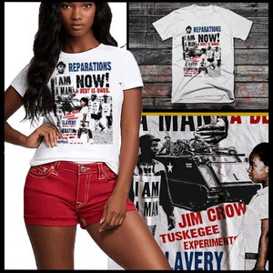 Schwarze Geschichte Monat T-Shirt afrikanische Karte panafrican Kemetic Marcus Garvey Black Panther Huey P Newton Malcolm X Angela Davis Afrika Melanin