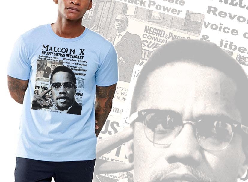 Pull Vintage 1992 Malcolm X Warner Bros - Noir - Taille XL - Occasion Très Bon état