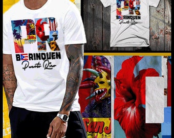 Puerto Rico T-Shirt Puerto Rican Parade Boricua Taino Puerto Rican Flag Afro Latino Afro Boricua Borinquen Pride Cotton Tee VIDEO AVAILABLE