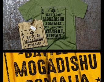 Battle Of Mogadishu Somalia Combat Veteran T-Shirt