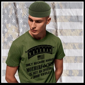 Combat Veteran Army Special Forces Rangers Iraq Afghanistan War Vet T-Shirt
