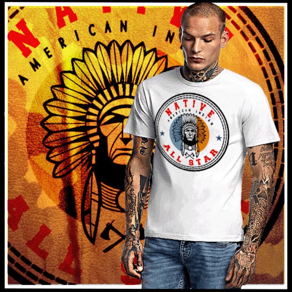 nativo americano camiseta indio apache
