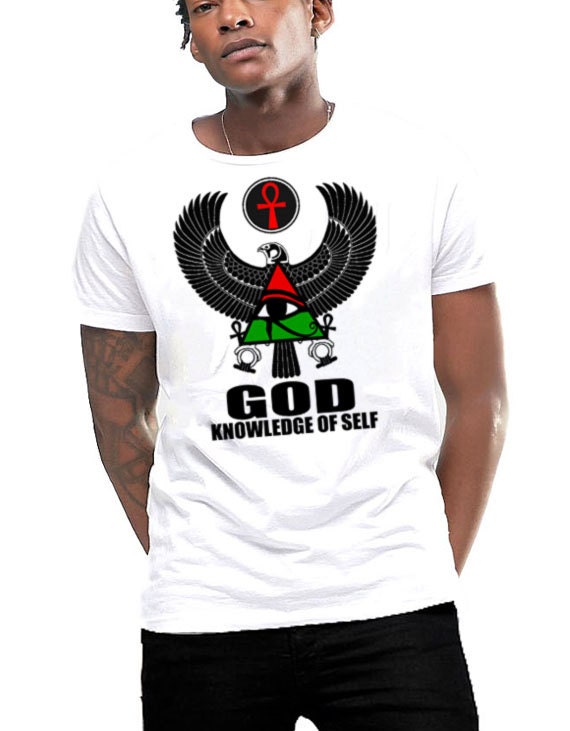 Black Consciousness T-shirt Kemet Know Thyself Land of the -