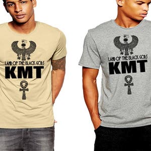 Kemetic T-Shirt Das alte Ägypter Land der schwarzen Götter Black History Month Revolutionary Tee
