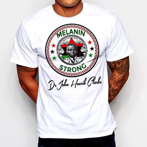 Black History Month T-Shirt Afrikanische Karte Kemetic Malcolm X Black Panther Flagge Afrika Hieroglyphen Melanin Kemet Baumwoll-T-Shirt