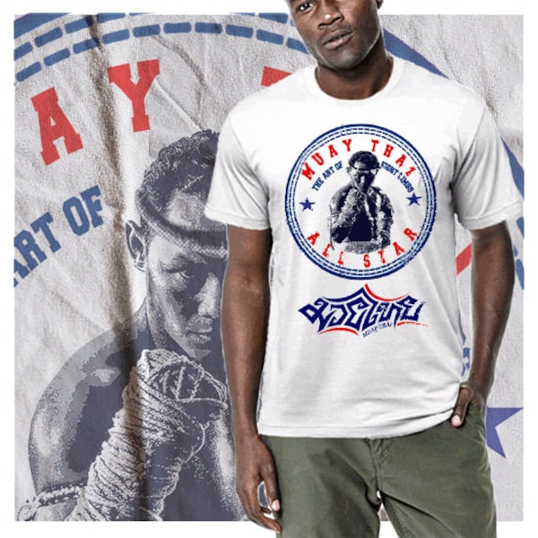 Muay Thai T-Shirt Thai Boxing Full Contact Cotton Tee