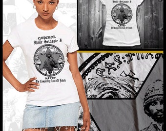 レゲエ REGGAE ハイレ・セラシエ ラスタファリ Tシャツ il_1080xN.2778817792_22k7.jpg