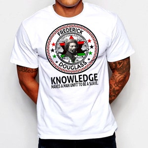 Black History Month T-Shirt Afrikanische Karte Kemetic Malcolm X Black Panther Huey P Flagge Afrika Maat Ankh Hieroglyphen Melanin Kemet Baumwoll T-Shirt