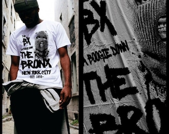 The Bronx t-shirt New York City South Bronx NYC 90s graffiti ski mask streetlife tee