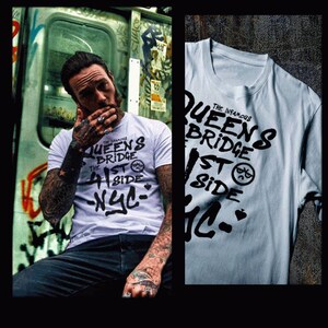 Maglietta Queens NY Queensbridge Jamaica Queens New York City 41° lato
