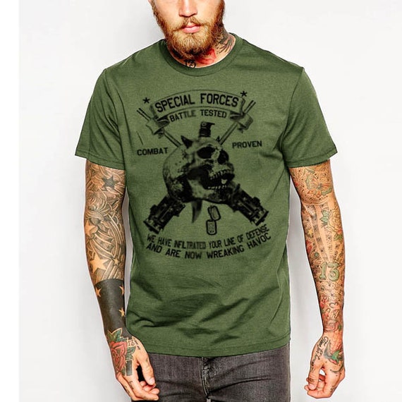 Special Forces Combat Veteran T-shirt 