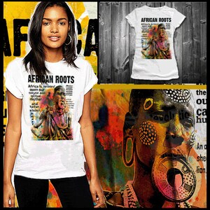 Afrikanische Kunst T-Shirt schwarz Geschichte Monat abstrakte Kunst Legende bunte afroamerikanische pan-african Revolutionary Poster Design Grafik-t-Shirt
