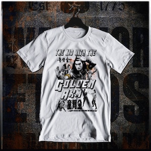 Kung Fu Movie t-shirt golden arms Martial Arts shaolin style