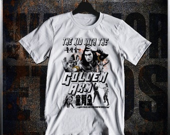Kung Fu Movie t-shirt gouden armen Martial Arts shaolin stijl