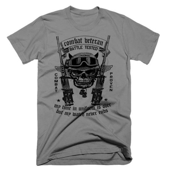 Buy Military Combat Veteran T shirt Army Navy Army Reserves SAS