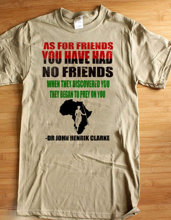 We Have Had No Friends T-shirt Black 