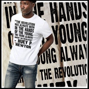 Black History Month T-Shirt Afrikaanse kaart Kemetic Marcus Garvey Black Pride Huey P Newton Malcolm X Angela Davis Africa Melanin Cotton Tee