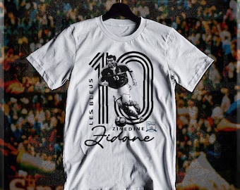Soccer t-shirt French footballer team France soccer team