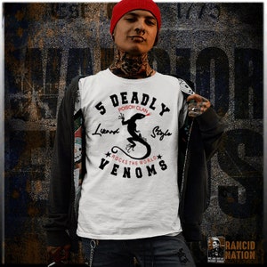 Kung Fu Movie t-shirt deadly venoms Martial Arts tee lizard style