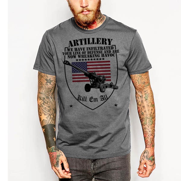 Artillery Combat Veteran T-shirt Army Navy Army Reserves, Sas,rangers ...